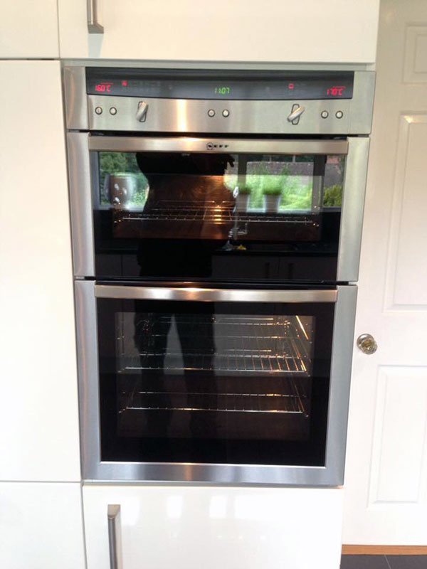Black Electric Oven